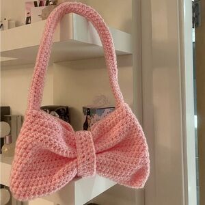 Crochet Bow Purse